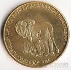 Нигер 3000 франков 2003 Лев