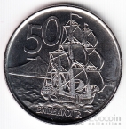 Новая Зеландия 50 центов 2006