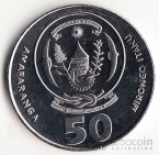 Руанда 50 франков 2011