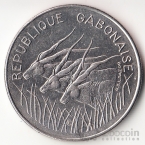 Габон 100 франков 1972