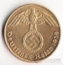 Германия 5 пфеннигов 1939 J