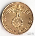 Германия 5 пфеннигов 1937 A