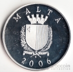 Мальта 5 лир 2006 Сэр Теми Заммит
