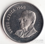 ЮАР 20 центов 1968 (South Africa)