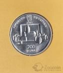Хорватия 200 куна 1999 Анна Катарина Зрински (блистер)