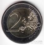 Монако 2 евро 2012 500 лет Монако