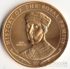 Острова Кука 1 доллар 2008 Правители - Король Генрих 6