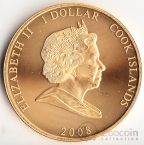 Острова Кука 1 доллар 2008 Правители - Король Ричард 3