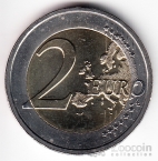 Мальта 2 евро 2009 10 лет евро