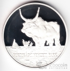 Венгрия 3000 форинтов 2002 Всемирное наследие в Венгрии - Бык (proof)
