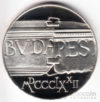 Венгрия 100 форинтов 1972 Будапешт