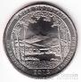 США 25 центов 2013 Национальные парки - White Mountain P