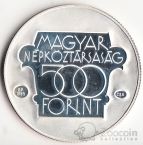Венгрия 500 форинтов 1985 Культурный форум в Будапеште (proof)