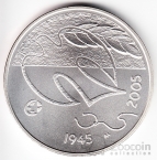 Финляндия 10 евро 2005 60 лет окончания Второй Мировой войны