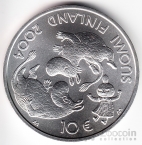 Финляндия 10 евро 2004 Туве Янссон