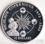 Острова Кука 10 долларов 1992 Николай Коперник