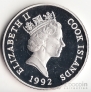 Острова Кука 10 долларов 1992 Николай Коперник