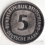 ФРГ 5 марок 1998 F