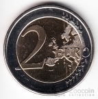 Финляндия 2 евро 2009 10 лет евро
