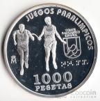 Испания 1000 песет 2000 Паралимпийские игры №1