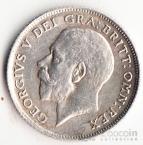 Великобритания 6 пенсов 1914