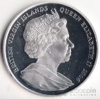 Брит. Виргинские острова 10 долларов 2006 Король Георг 5
