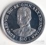 Брит. Виргинские острова 10 долларов 2006 Король Эдвард 8