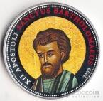 Палау 1 доллар 2009 Христианские апостолы - Апостол Бартоломей