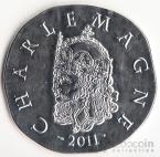 Франция 10 евро 2011 Карл Великий (коробка)
