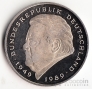 ФРГ 2 марки 2000 Франц Йозеф Штраус J