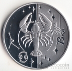 Украина 5 гривен 2008 Знаки зодиака - Рак