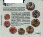 Испания набор 8 монет евро 2005 (блистер)