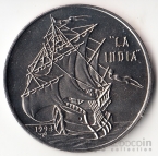 Куба 1 песо 1994 Корабль - Корабль Ла Индия