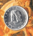 Италия 500 лир 1992 Лоренцо Медичи (блистер)