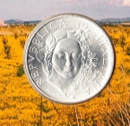 Италия 500 лир 1993 Флора и Фауна (блистер)
