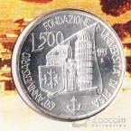 Италия 500 лир 1993 650 лет Пизанскому Университету (блистер)
