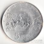 Сан-Марино 5 евро 2010 М. Караваджио