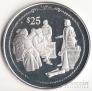 Брит. Виргинские острова 25 долларов 1992 Открытие Америки №25
