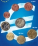 Бельгия набор 8 монет евро 2008-2011 (блистер)