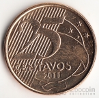 Бразилия 25 сентаво 2011
