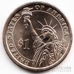 США 1 доллар 2013 Президенты - №27 Уильям Говард Тафт D