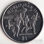 Либерия 1 доллар 1997 Вторая Мировая война - Военная авиация