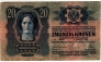 Австрия 20 корон 1913