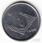 Бразилия 1 крузейро 1990