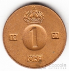 Швеция 1 оре 1971
