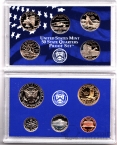 США набор 10 монет 2001 S (Proof)