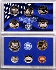 США набор 10 монет 2003 S (Proof)