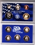 США набор 10 монет 2003 S (Proof)