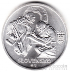 Словакия 10 евро 2011 Зоборские документы