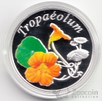 Беларусь 10 рублей 2013 Растения - Настурция